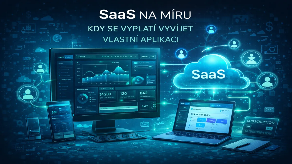 SaaS na míru – kdy se vyplatí vyvíjet vlastní aplikaci